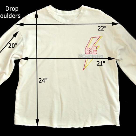 EDITION10 EMBROIDERED "BE WONDERFUL" SWEATSHIRT - Picture 8 of 8